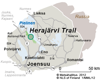 Herajärven kierros Trail Directions and Maps 