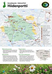 Services in Hiidenportti National Park 