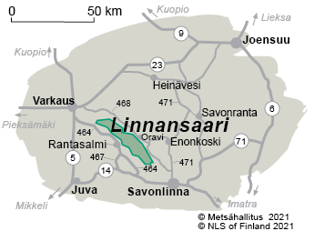 Directions to Linnansaari National Park 